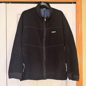 Patagonia Vintage Partial Eclipse Full Zip Fleece Jacket